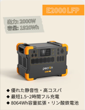 PECRON-ペクロン-公式サイト-ポータブル電源 (3)